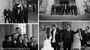 Ottawa Chateau Laurier wedding photos - wedding party